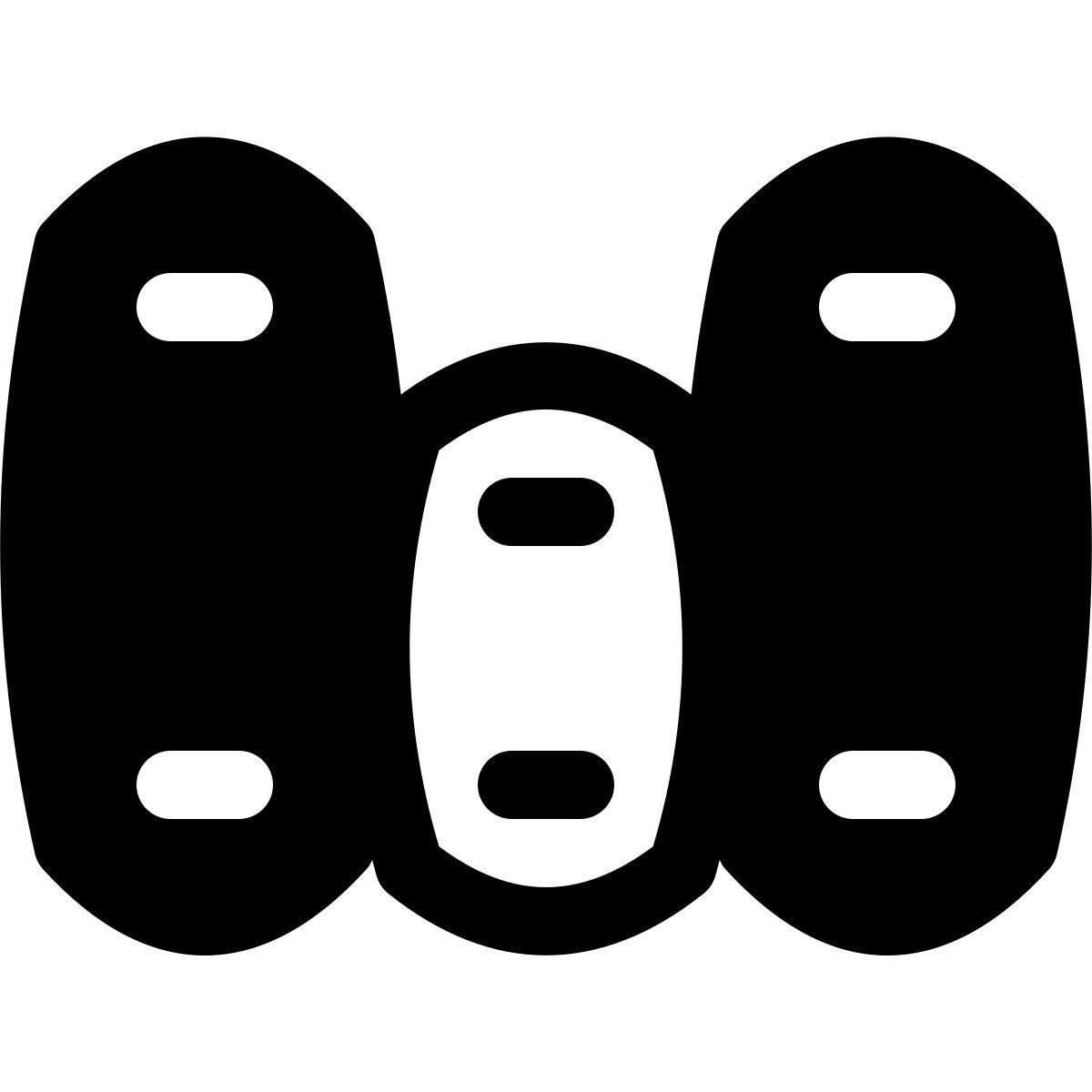 puffy filled style kurse icon