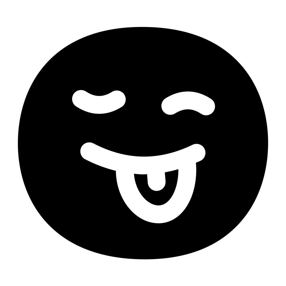 puffy filled style pazzo icon