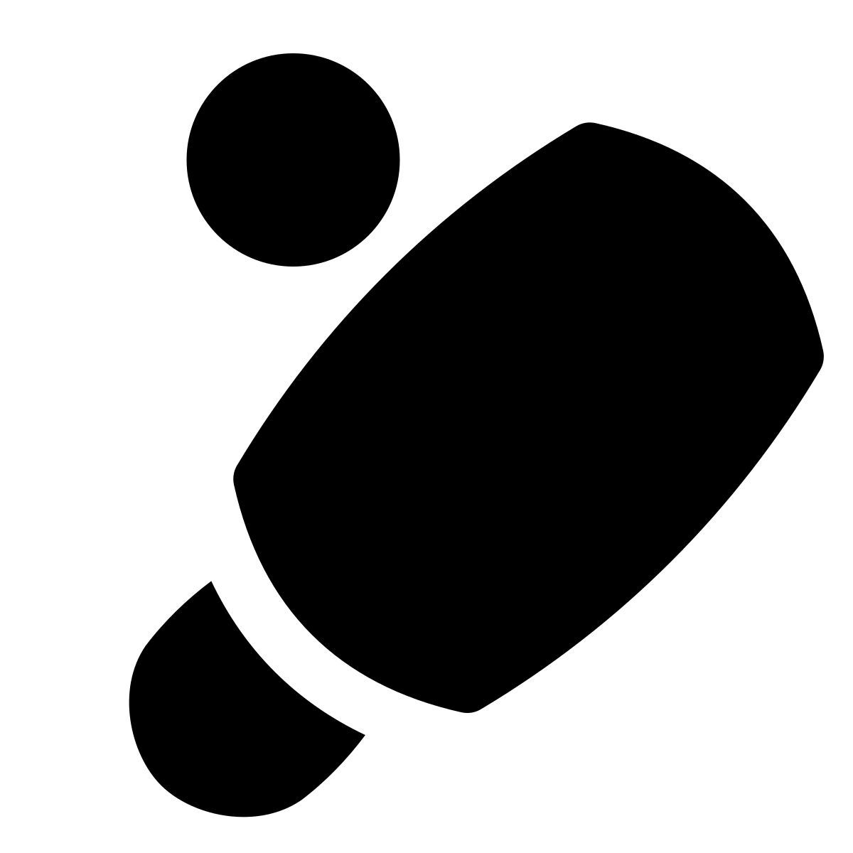 puffy filled style クリケット icon