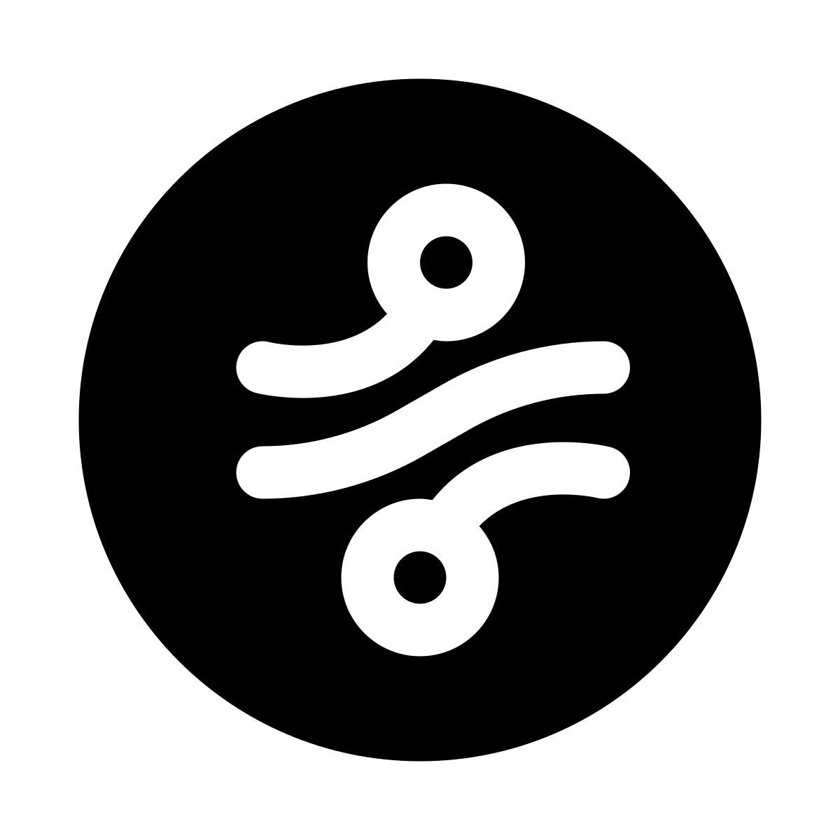 puffy filled style criptomoeda icon