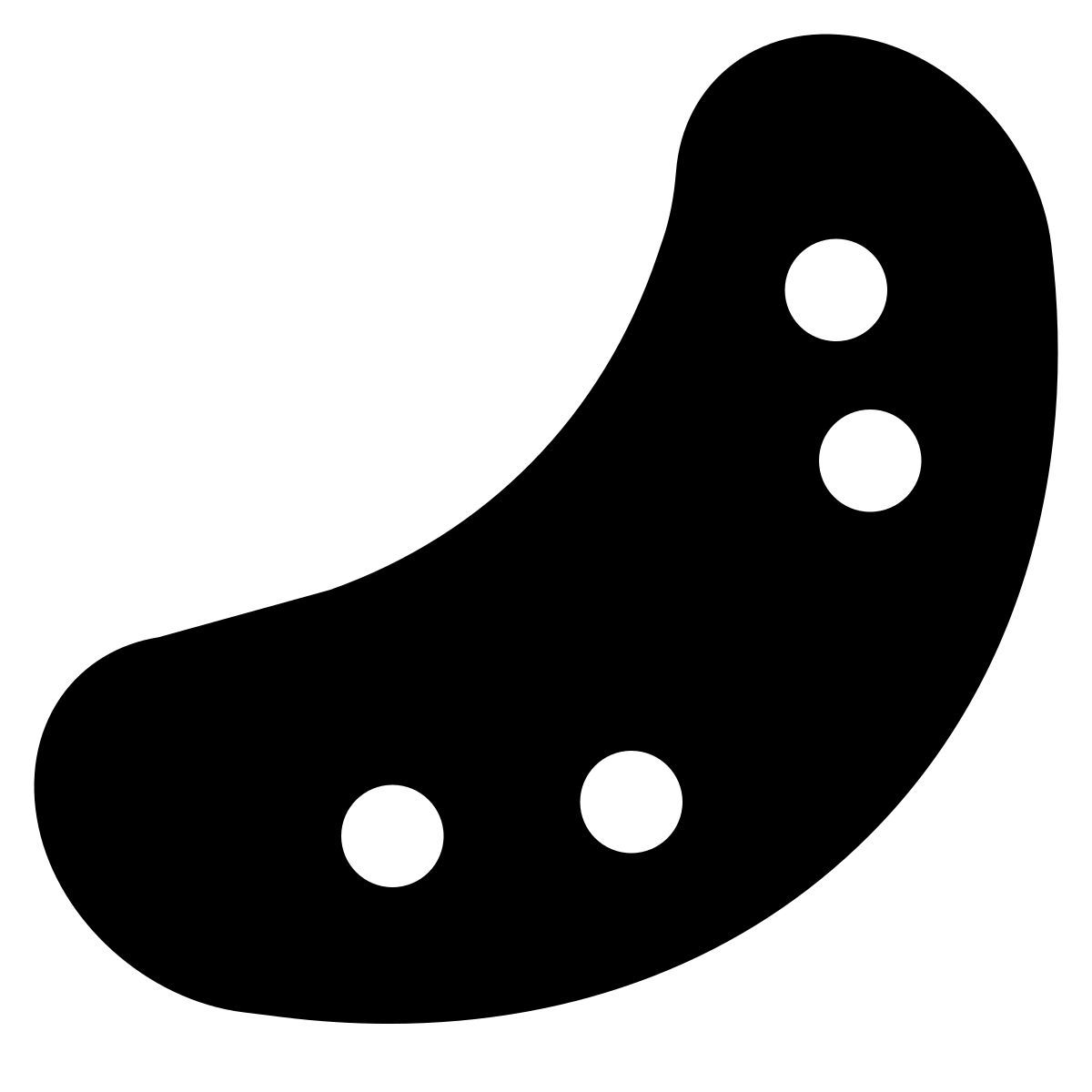 puffy filled style 黄瓜 icon