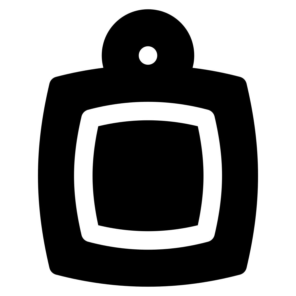 puffy filled style tabla de cortar icon