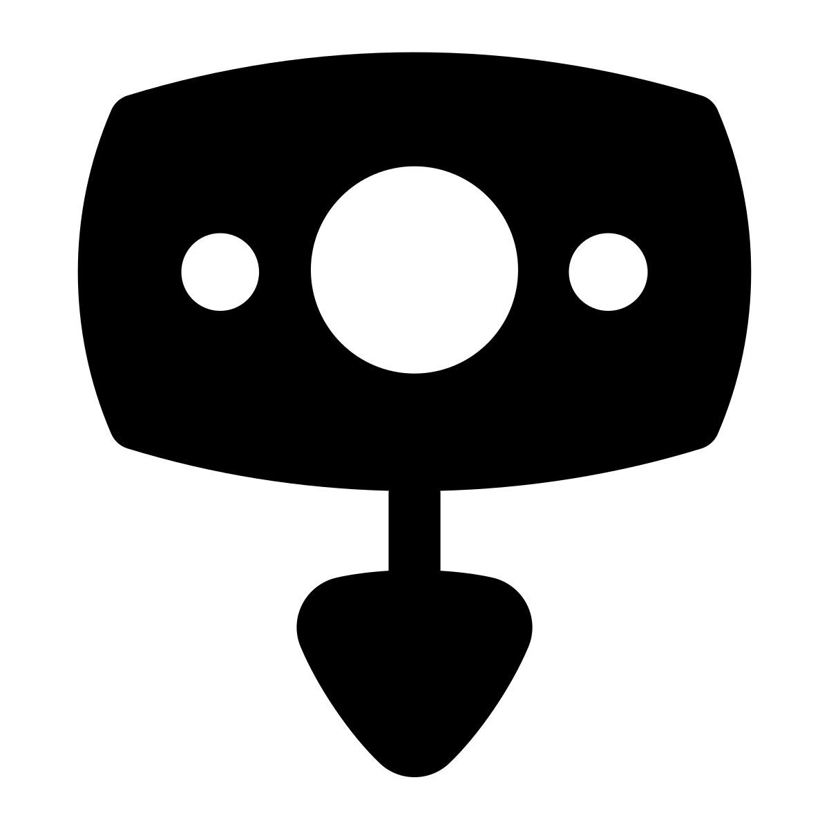puffy filled style 赤字 icon