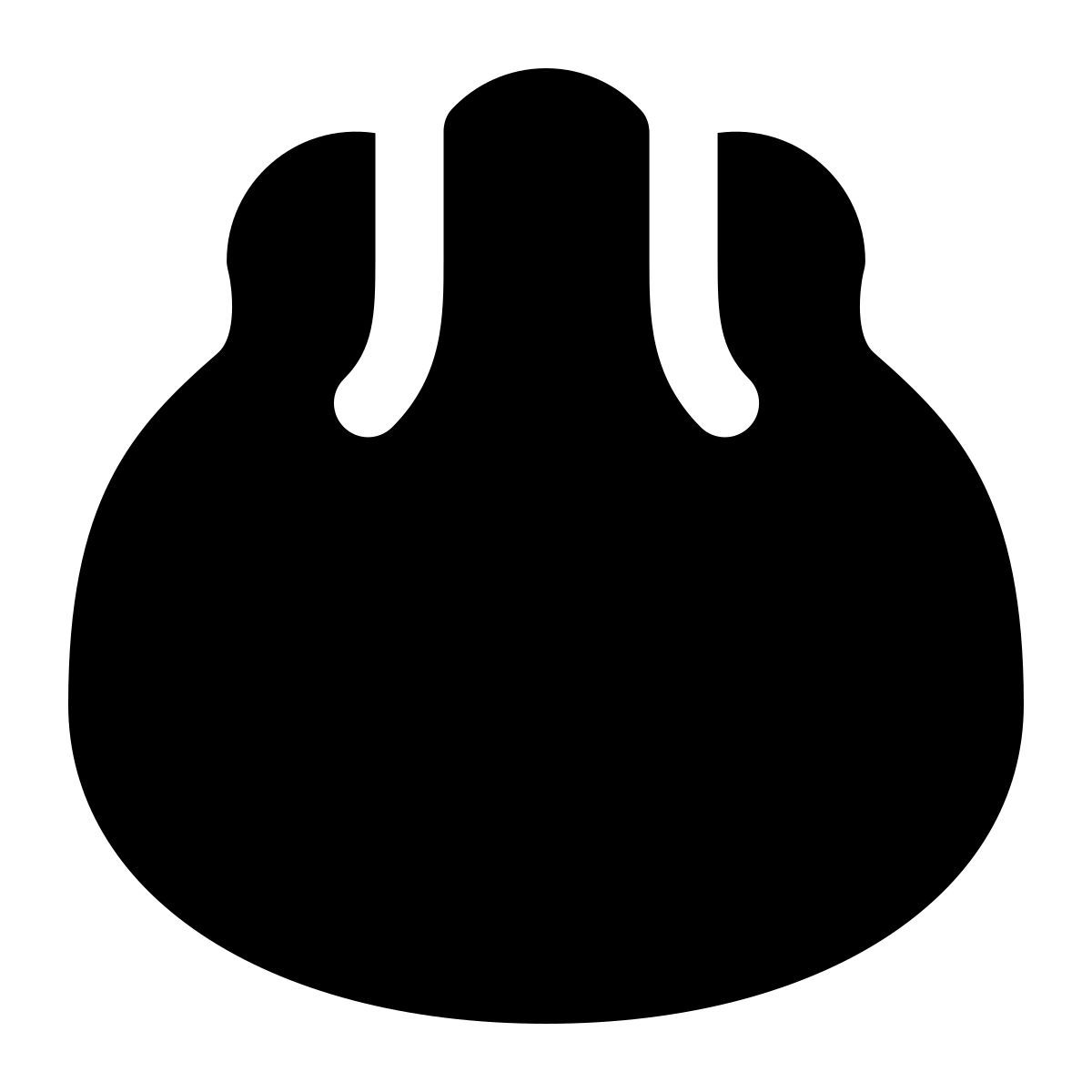 puffy filled style dim sum icon
