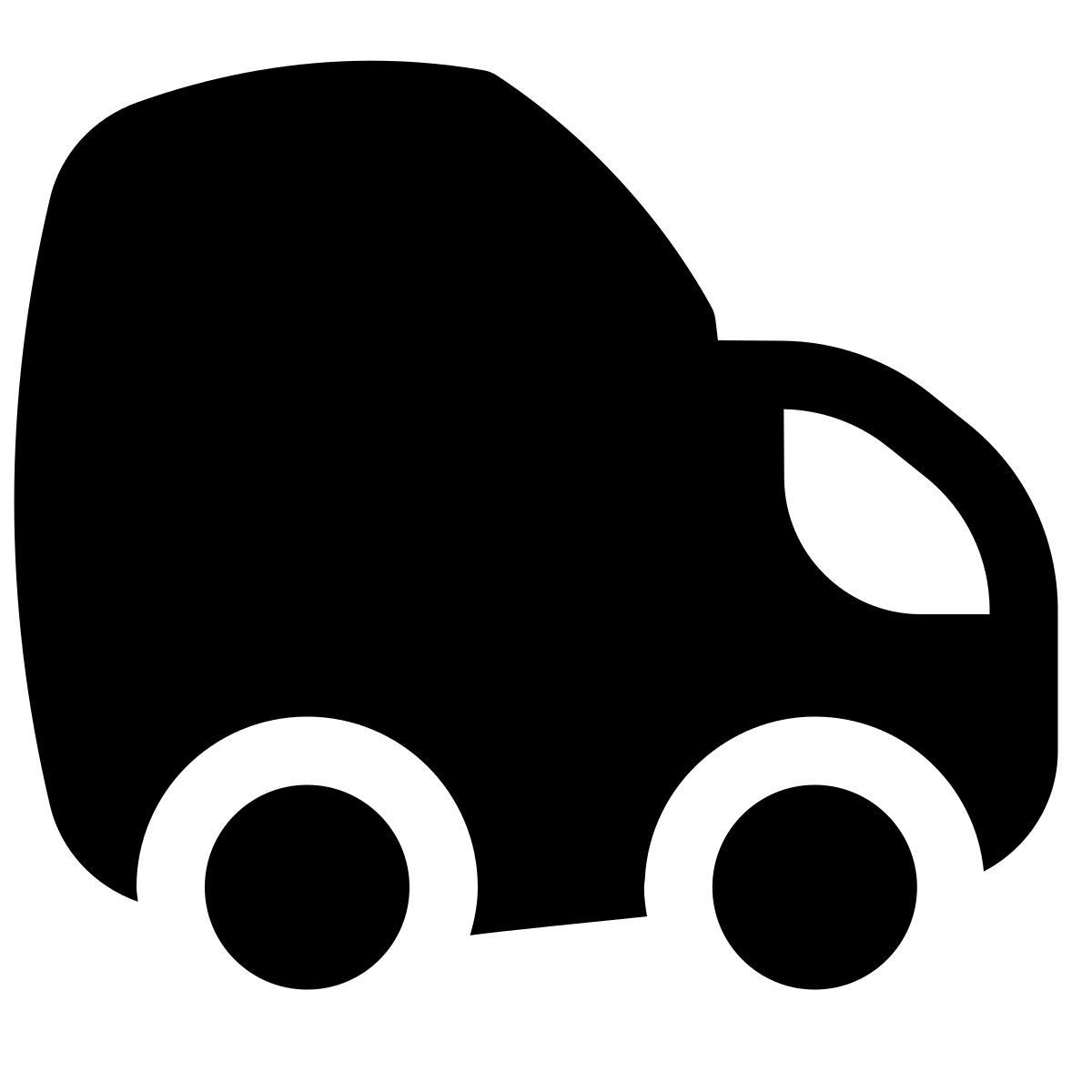 puffy filled style dokumentenlieferung icon