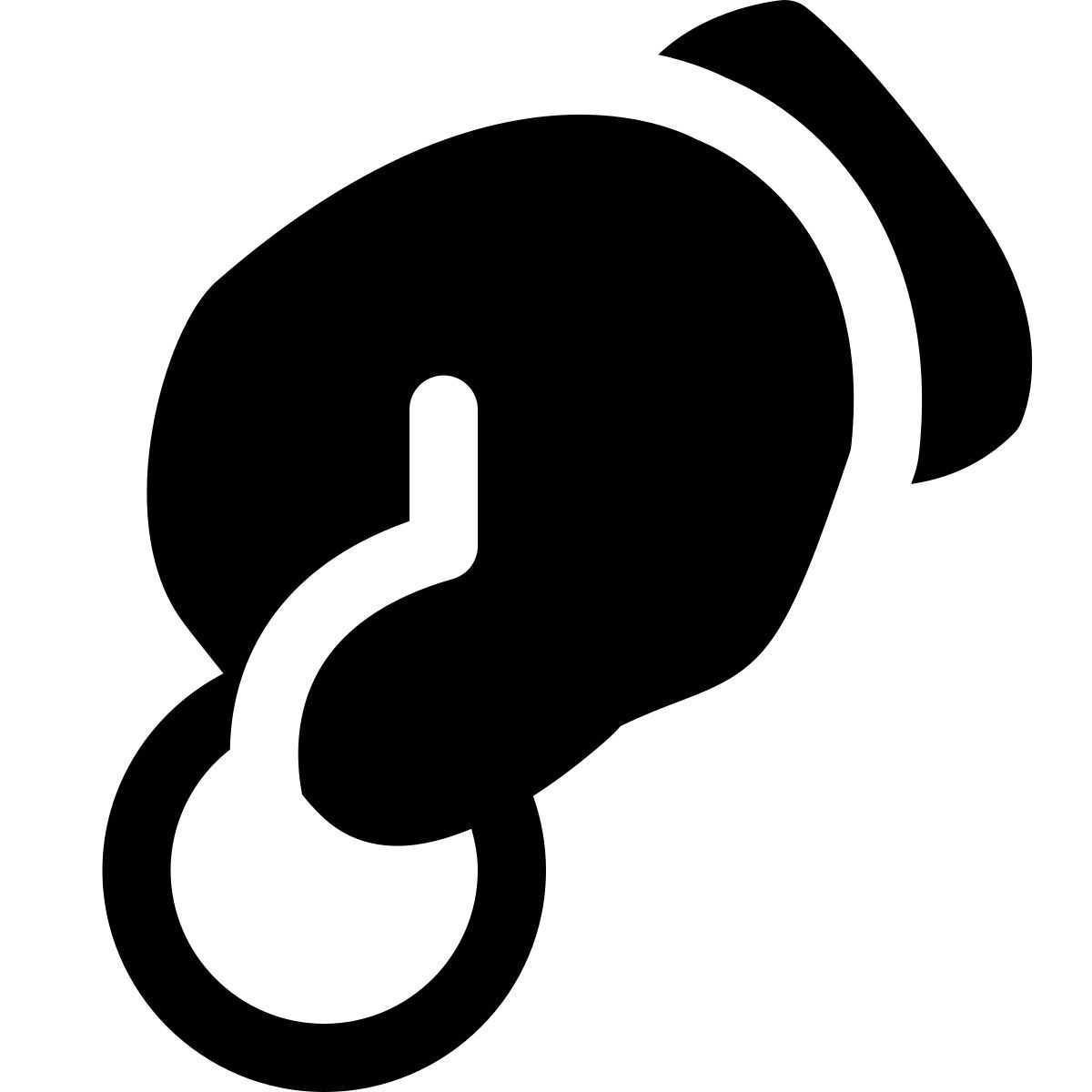 puffy filled style donate icon