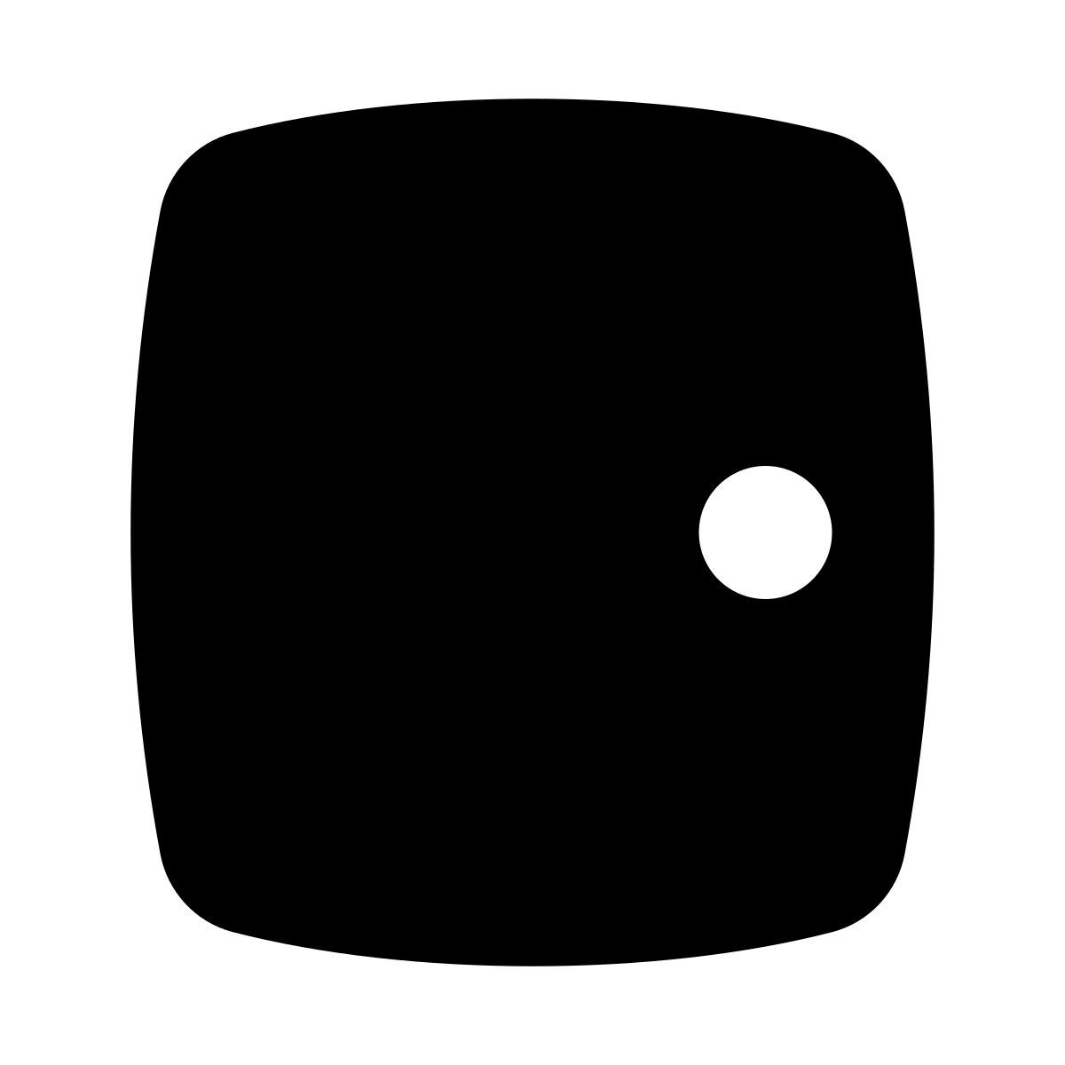 puffy filled style de madeira icon