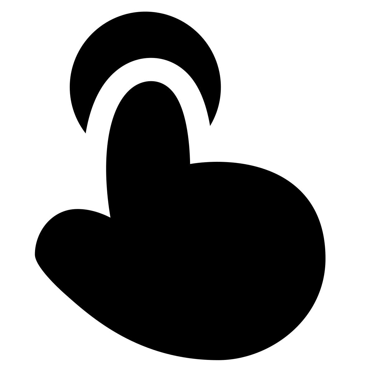 puffy filled style sonnette icon