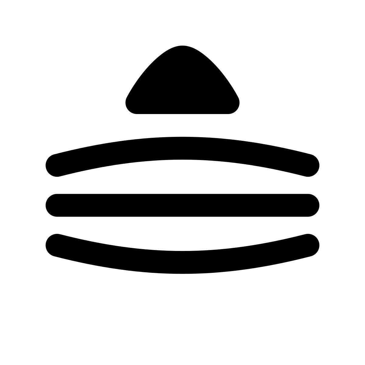 puffy filled style перетащить список вверх icon
