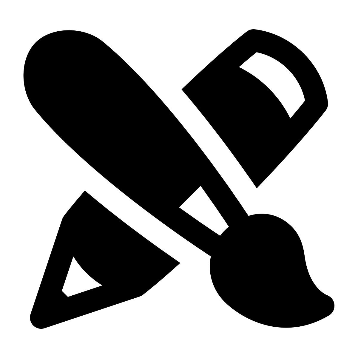 puffy filled style dessin icon