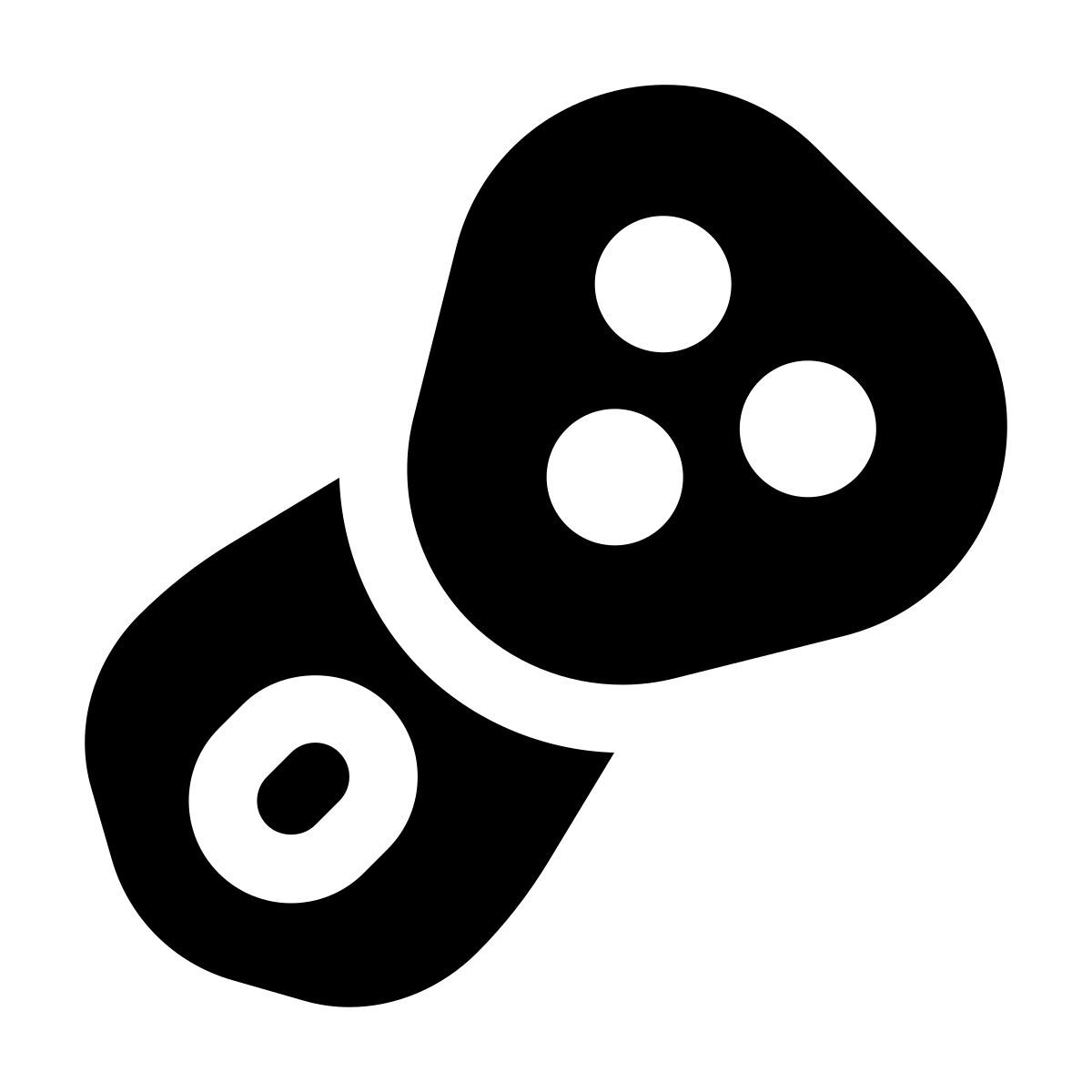 puffy filled style rasoir électrique icon
