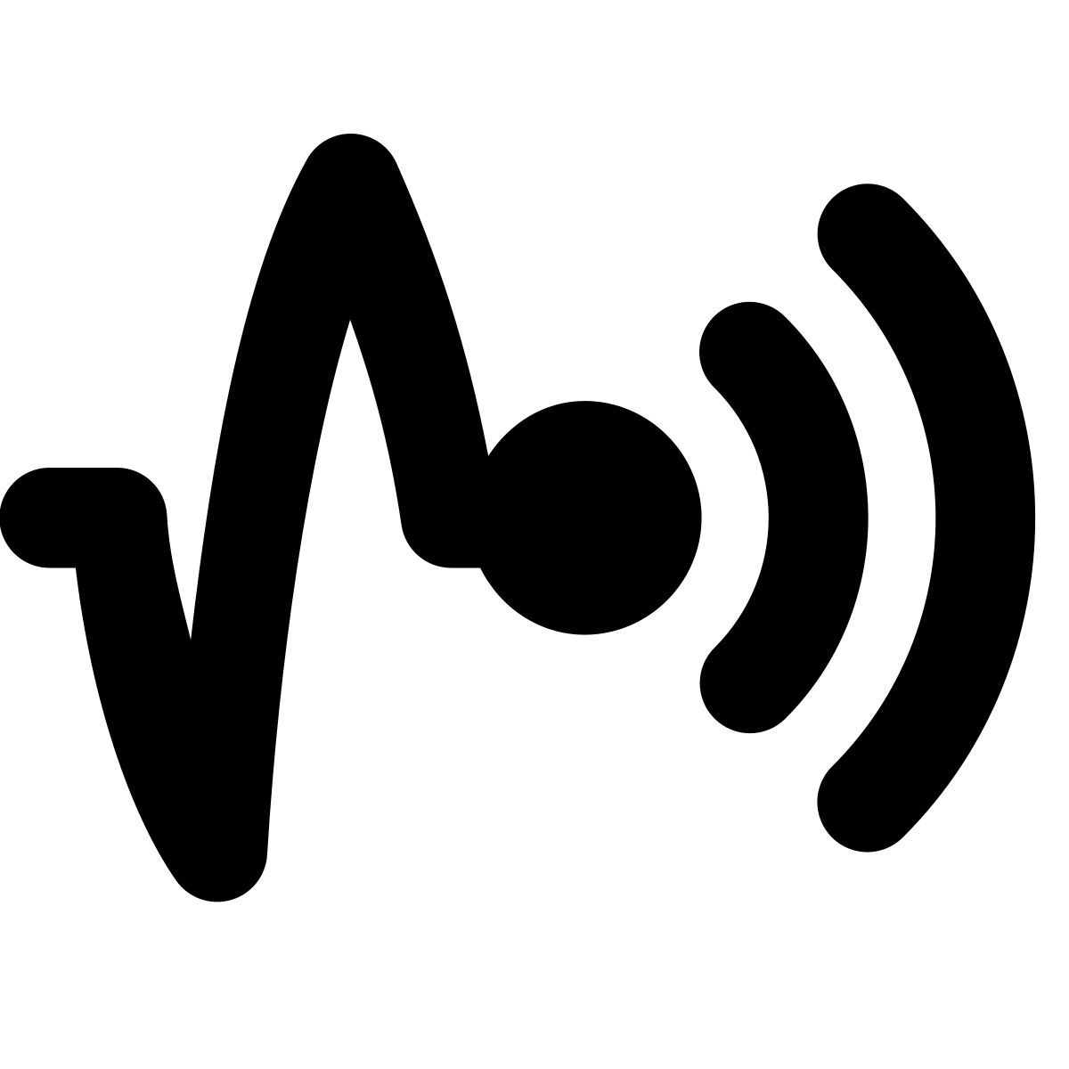 puffy filled style capteur électrique icon