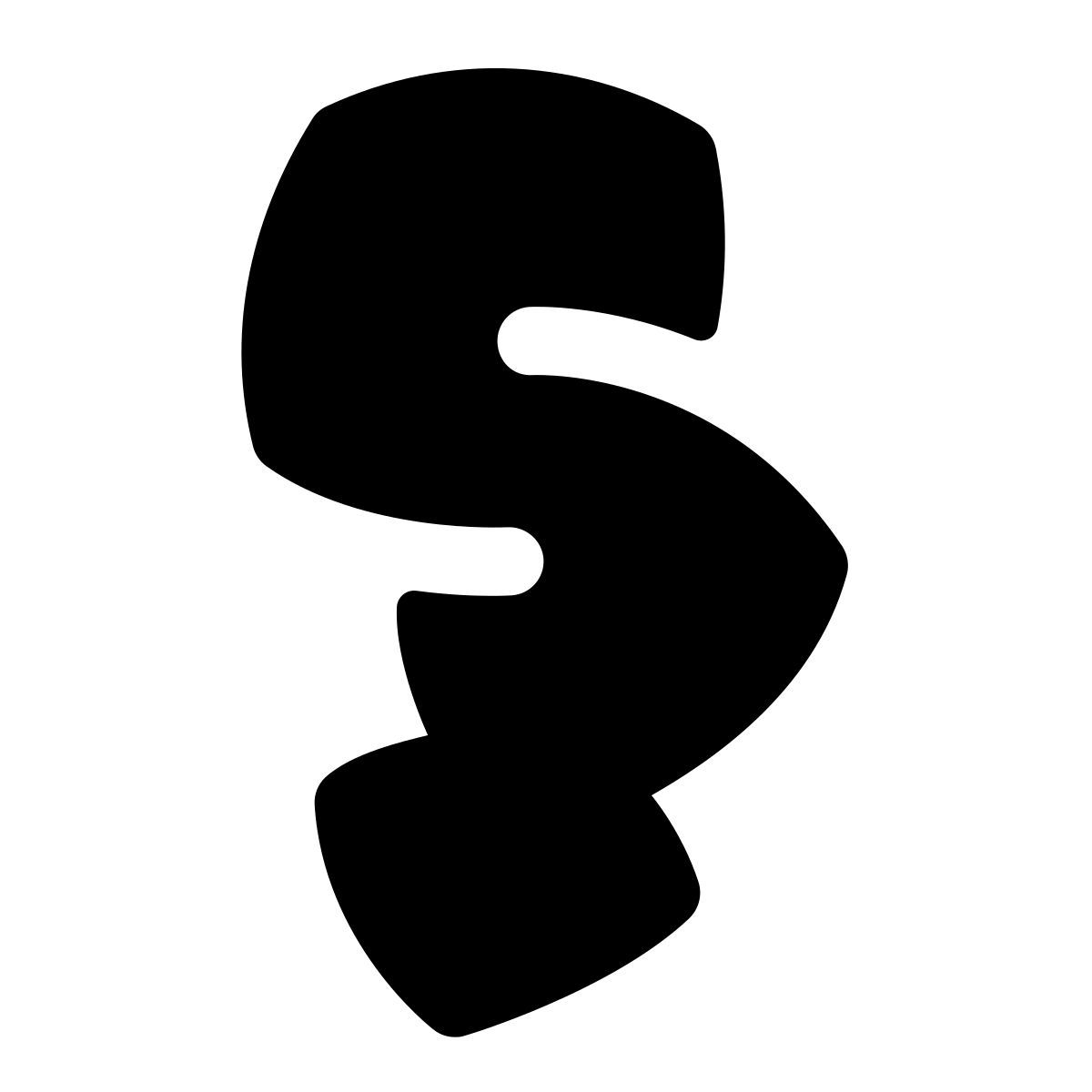 puffy filled style elettricità icon