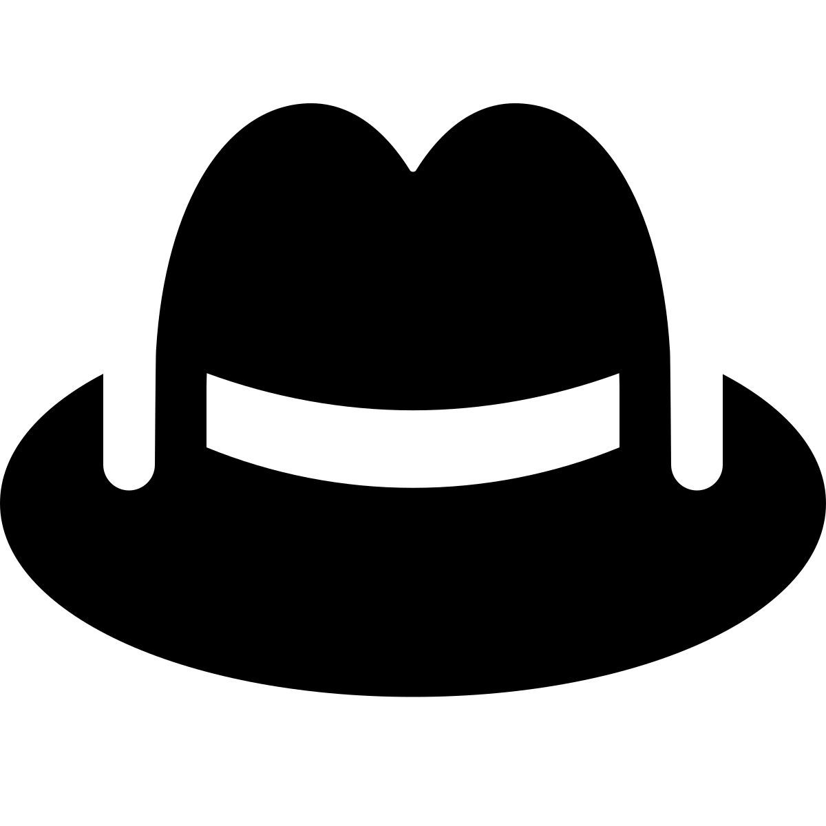 puffy filled style cappello da contadino icon