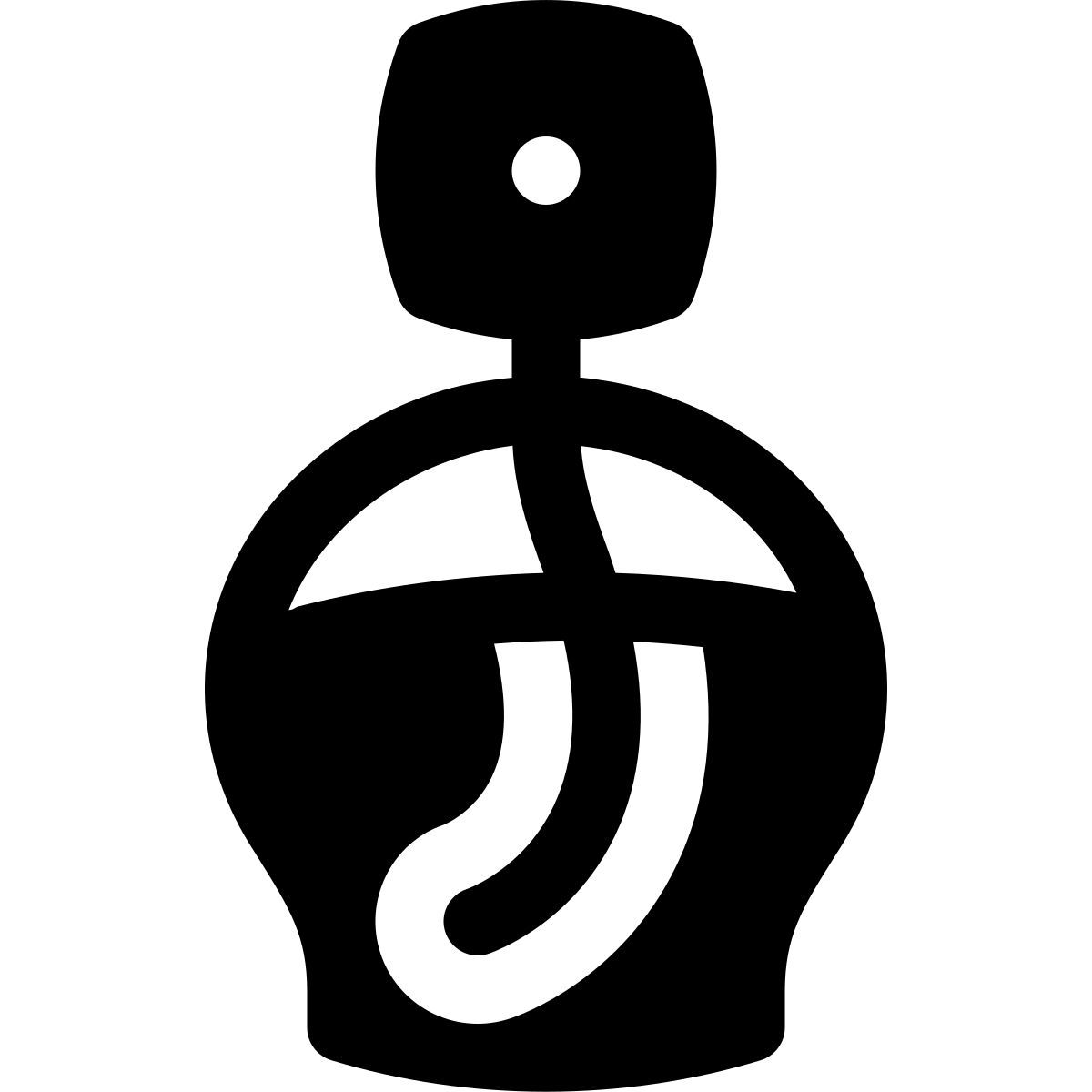puffy filled style frasco de perfume femenino icon