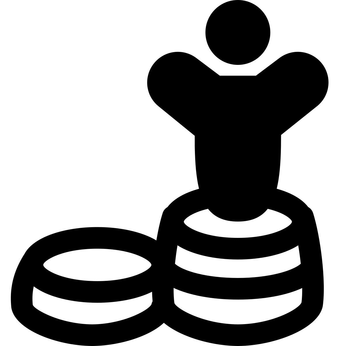 puffy filled style финансовый успех icon