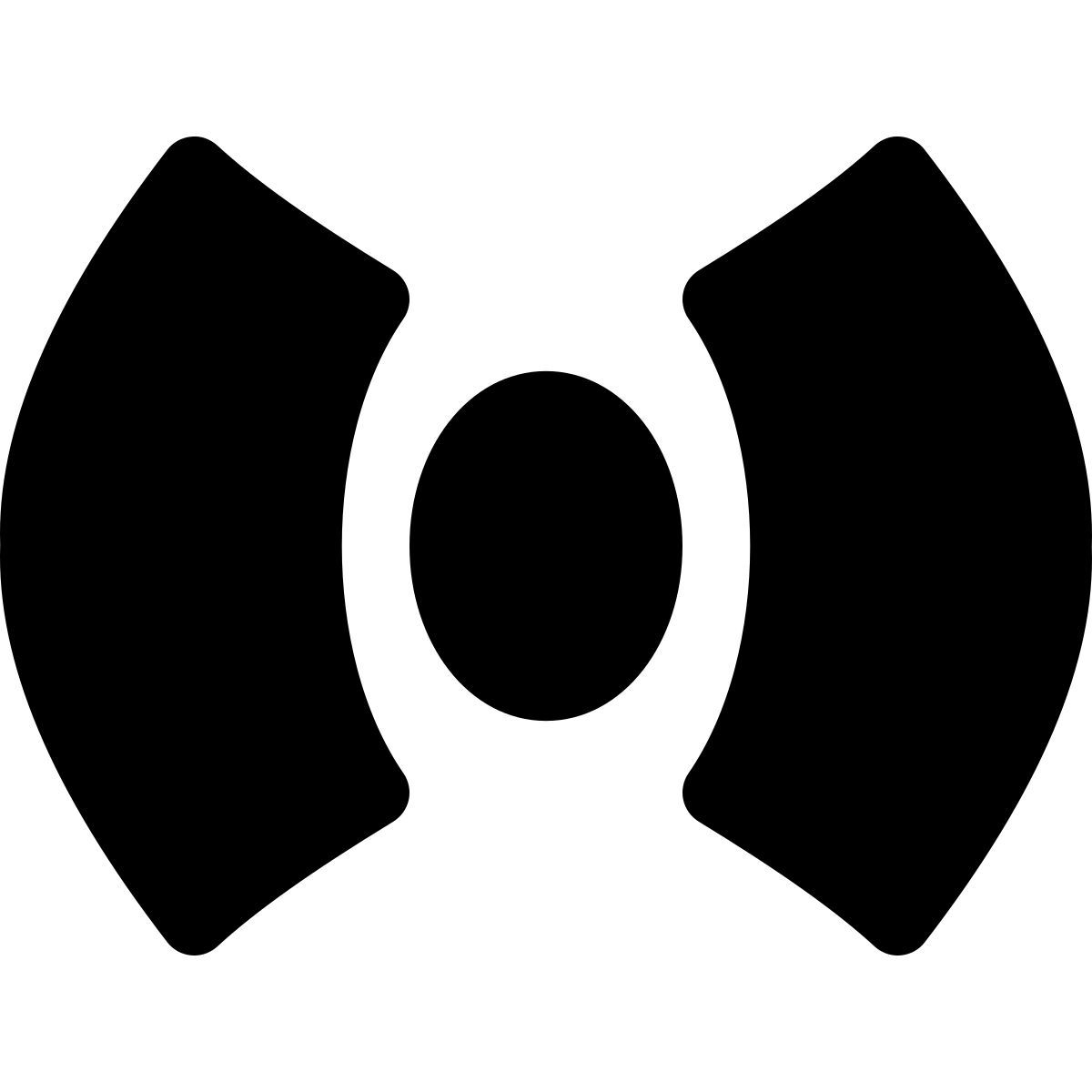 puffy filled style pulsante di allarme antincendio icon