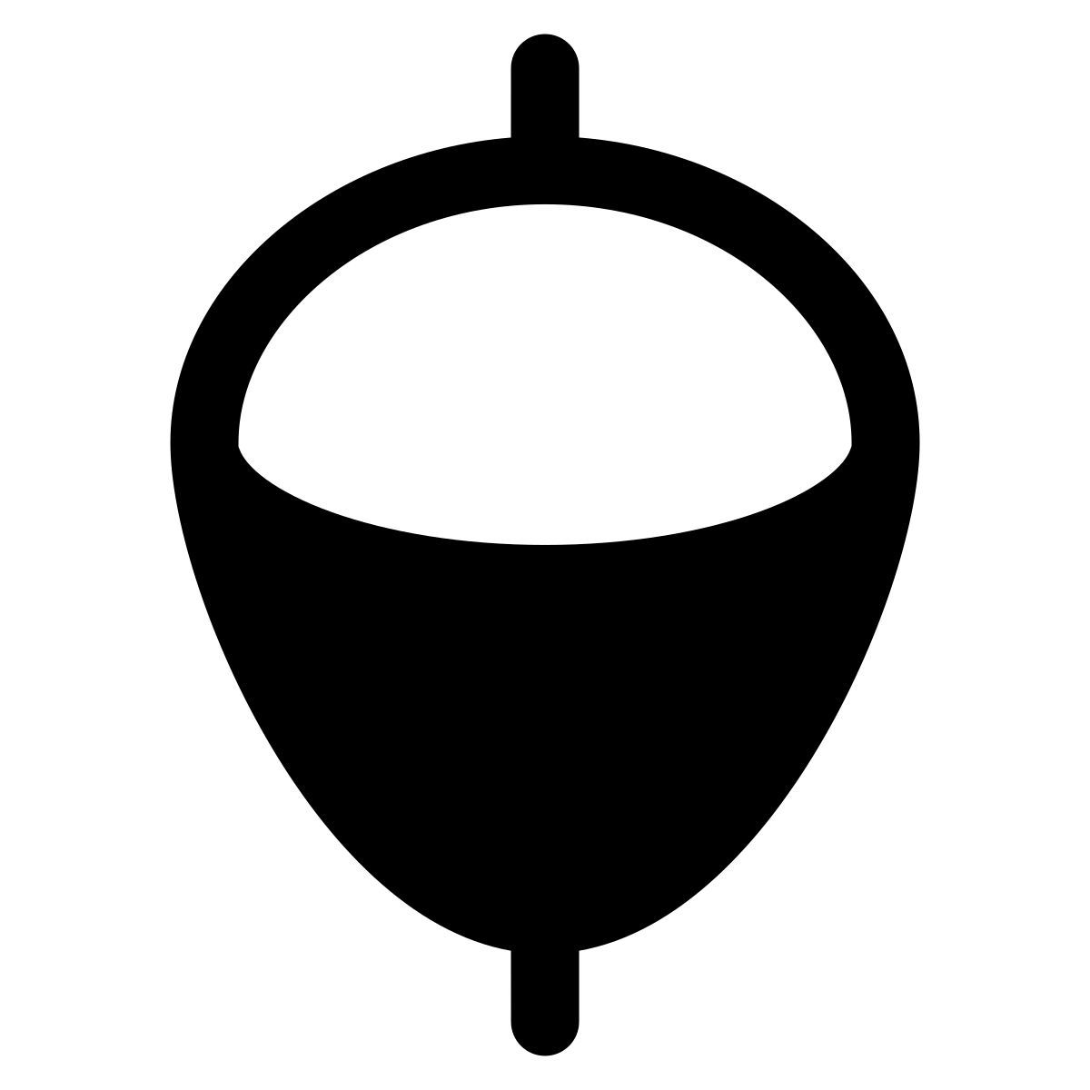 puffy filled style pesca icon