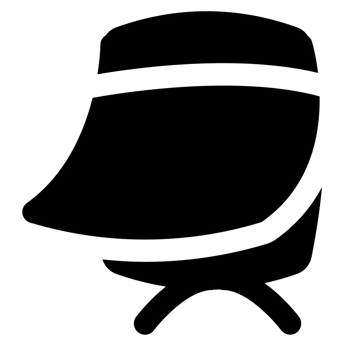 puffy filled style flipboard icon