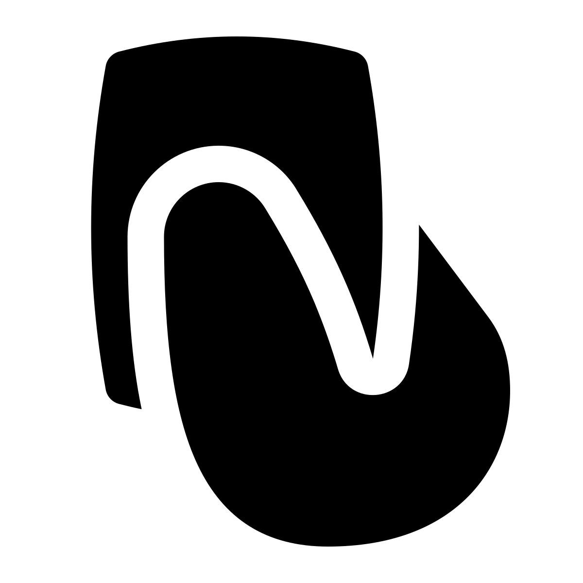 puffy filled style fallo icon