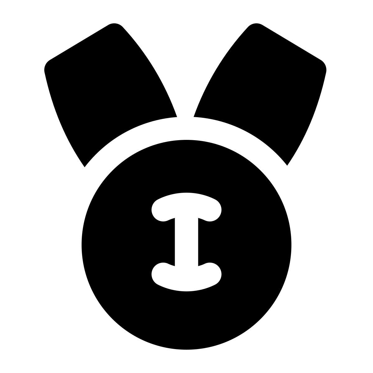 puffy filled style medalha olímpica icon