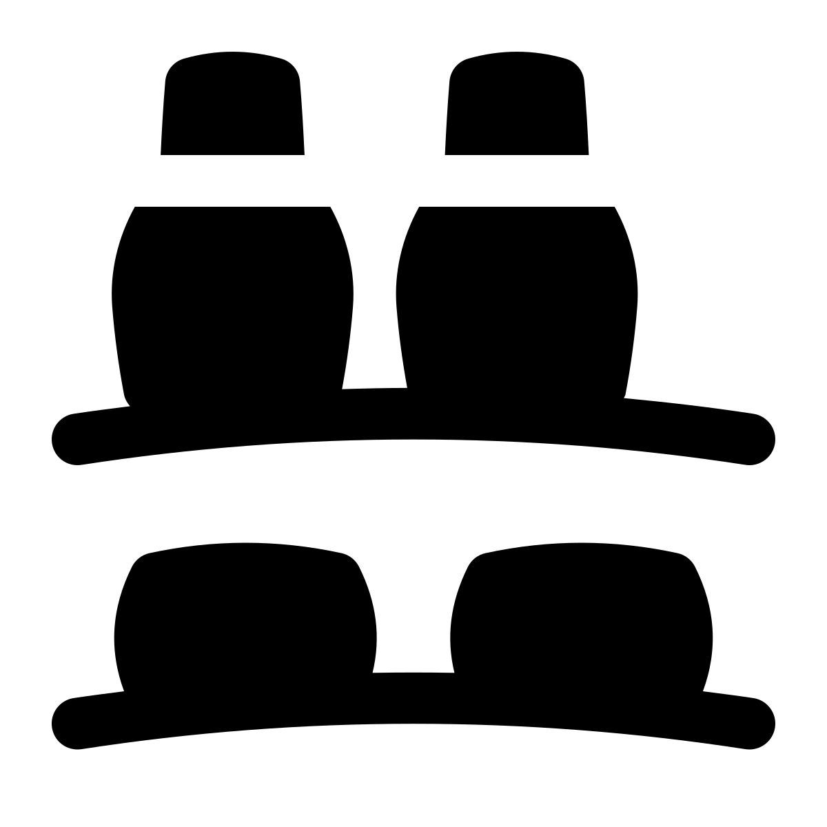 puffy filled style 식료품점 icon