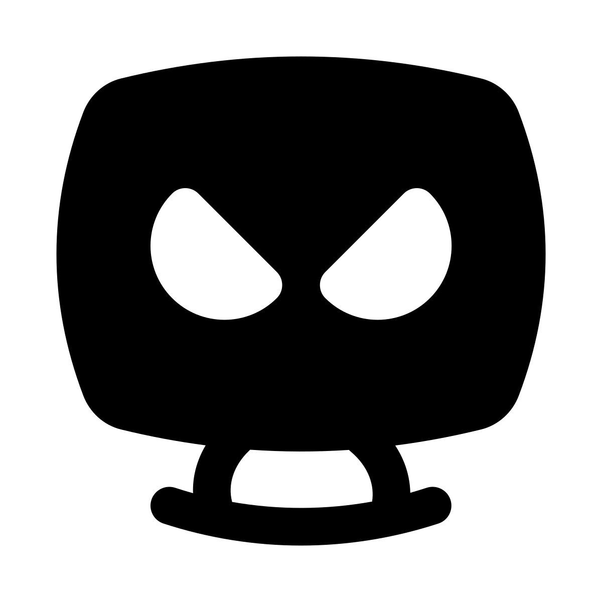 puffy filled style hacker icon