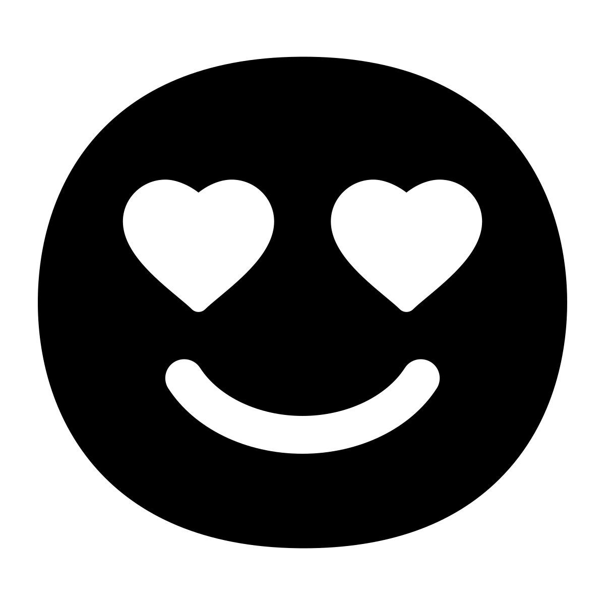 puffy filled style enamorado icon