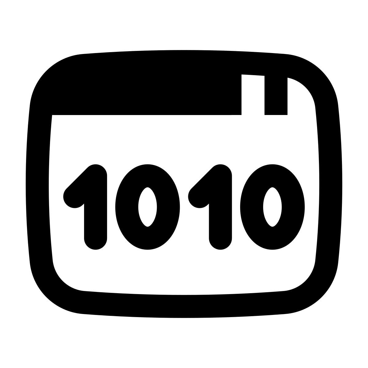 puffy filled style informatik icon