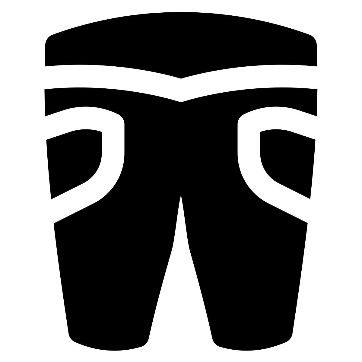 puffy filled style vaqueros icon