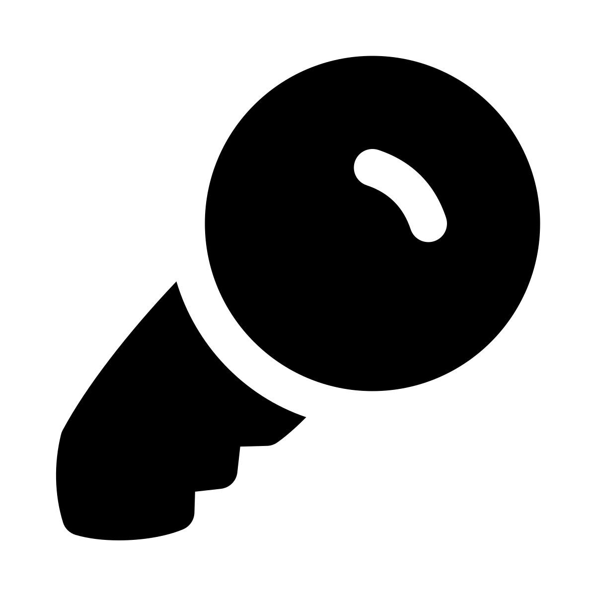 puffy filled style 키 icon