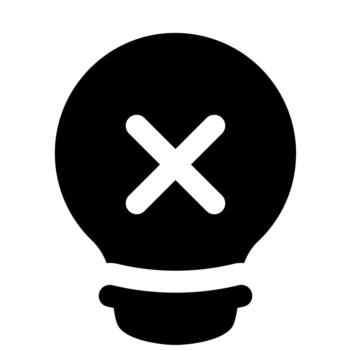 puffy filled style luce spenta icon