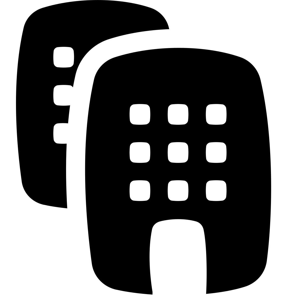 puffy filled style unión empresa hijo icon