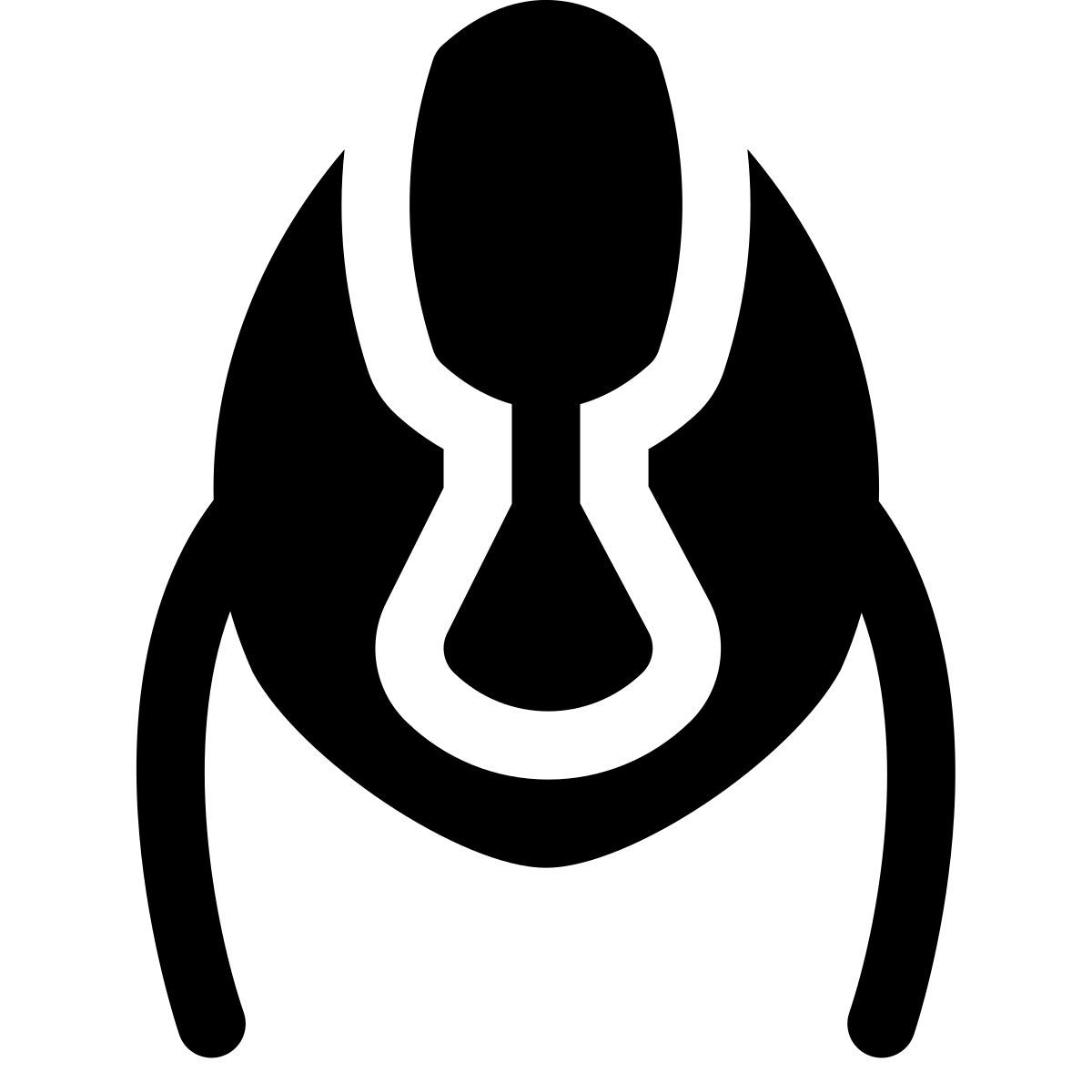 puffy filled style manucure icon