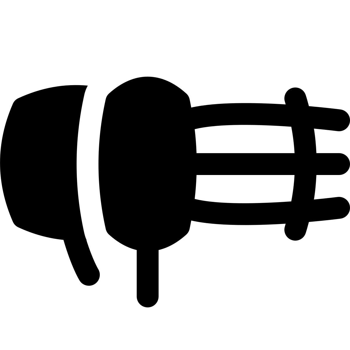 puffy filled style minigun icon