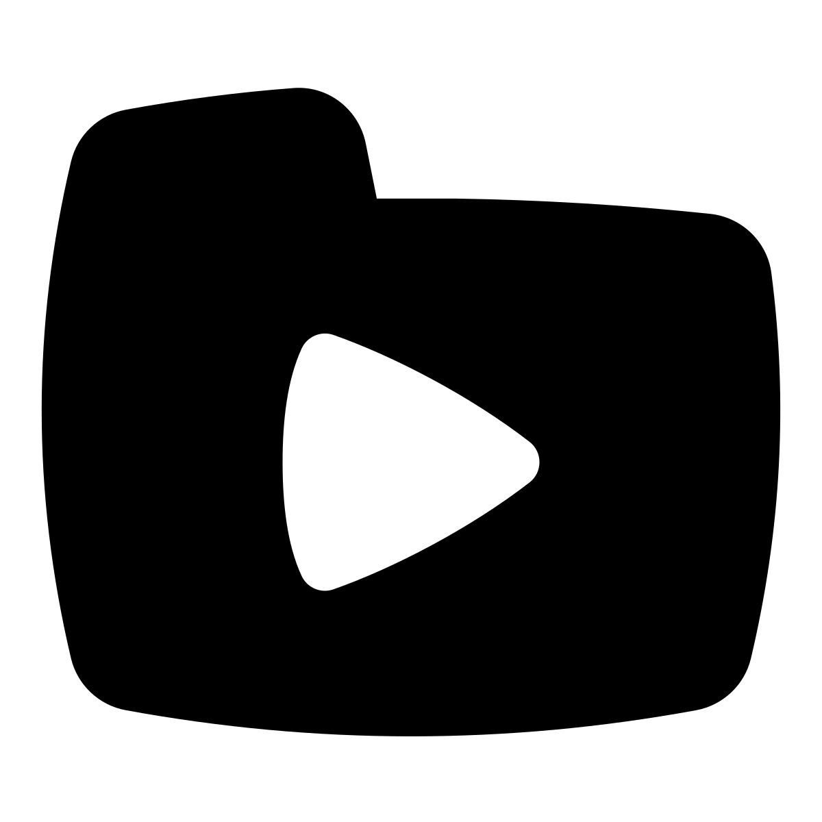 puffy filled style 电影文件夹 icon