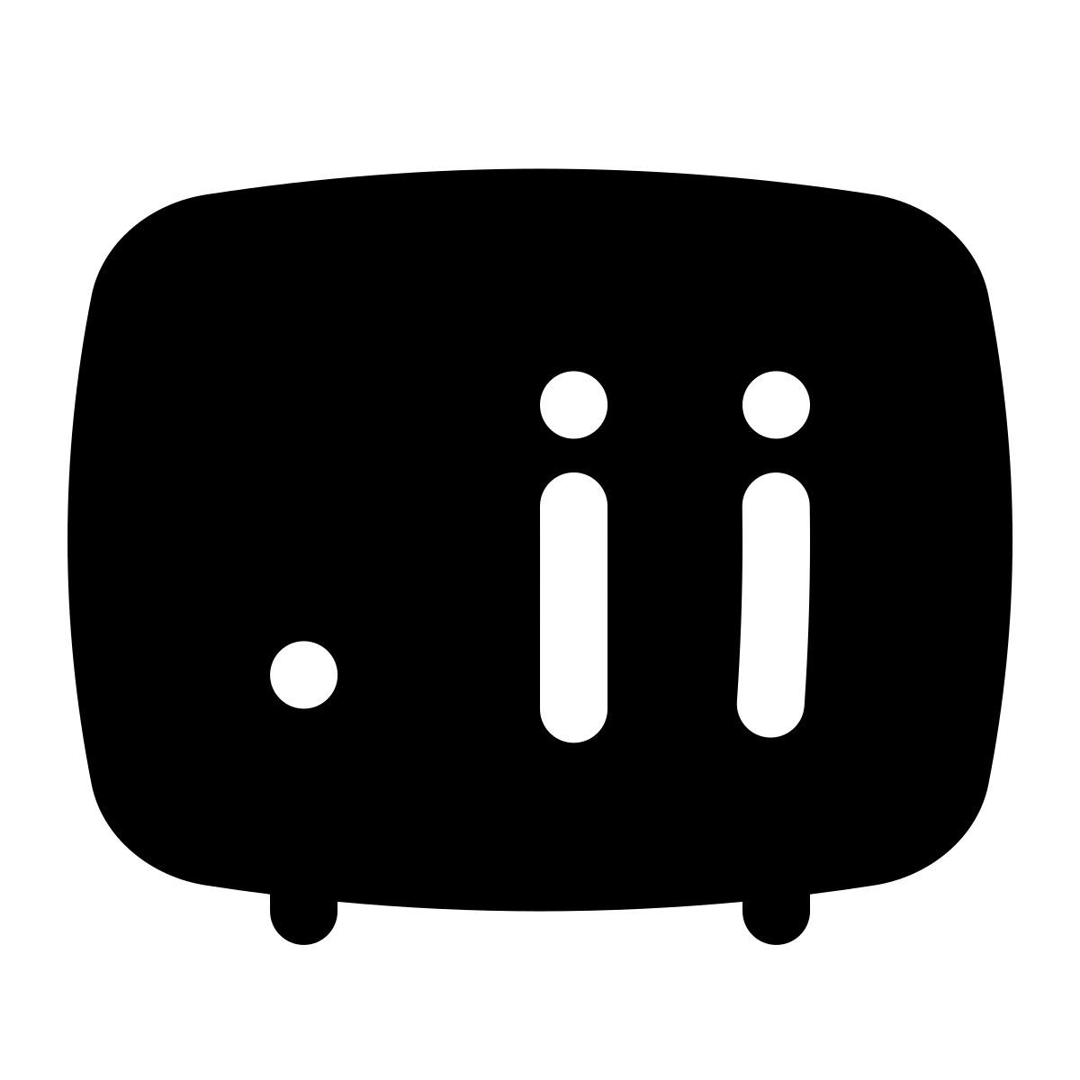 puffy filled style nas icon