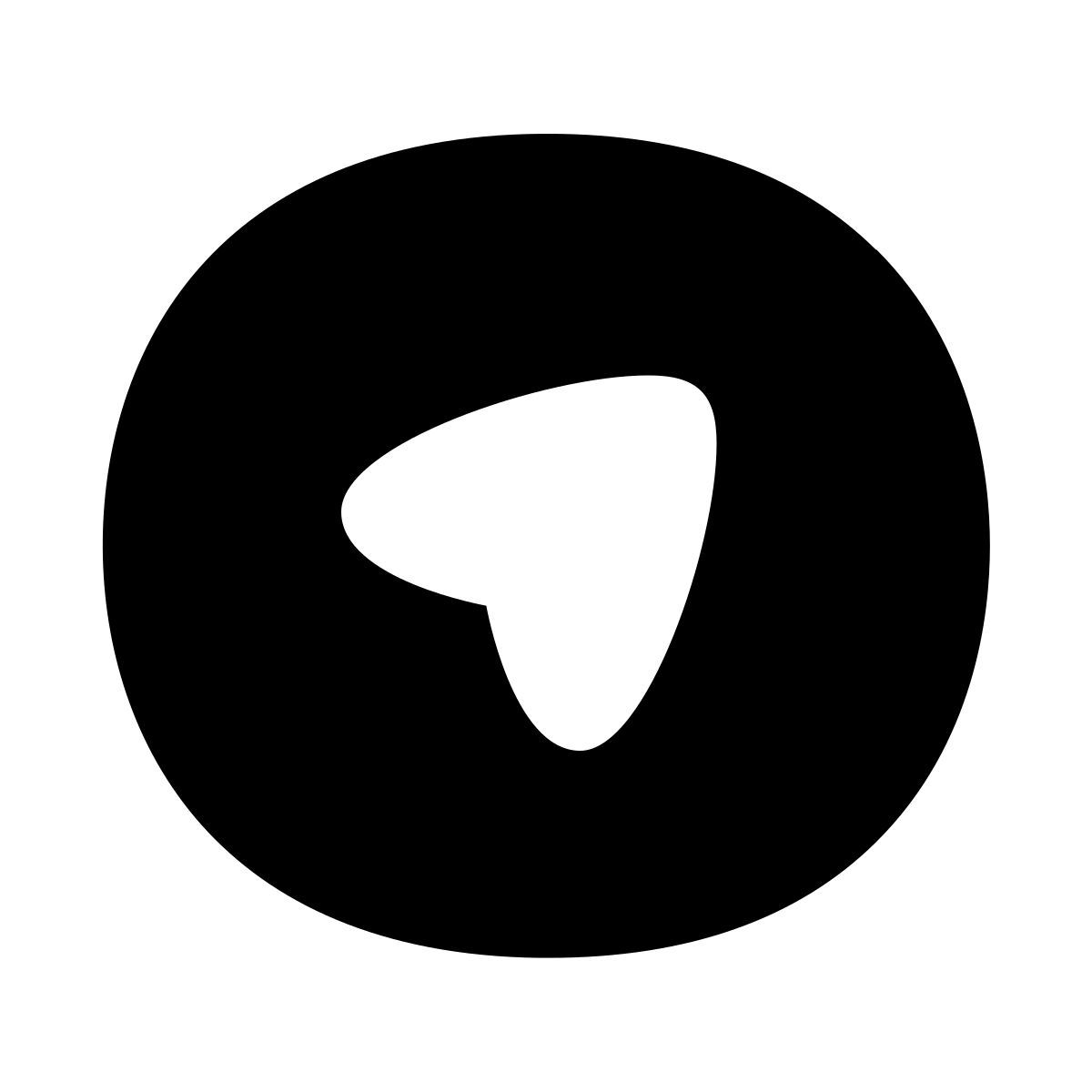 puffy filled style ナビゲーション icon