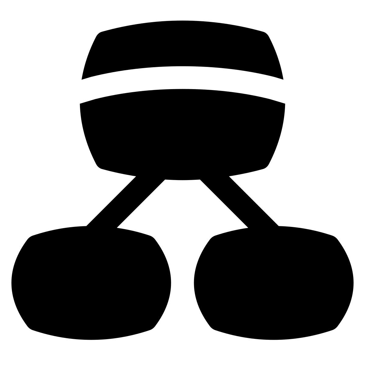puffy filled style gestor de networking icon