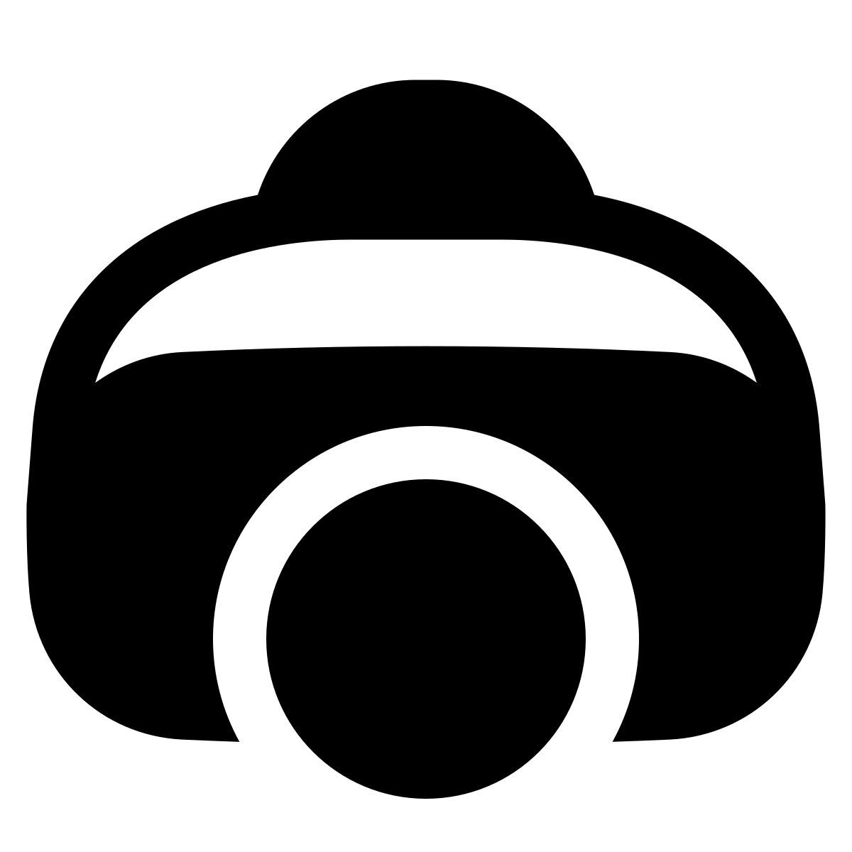 puffy filled style nachtsicht icon