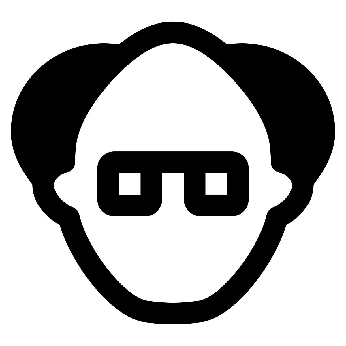 puffy filled style alter mann icon