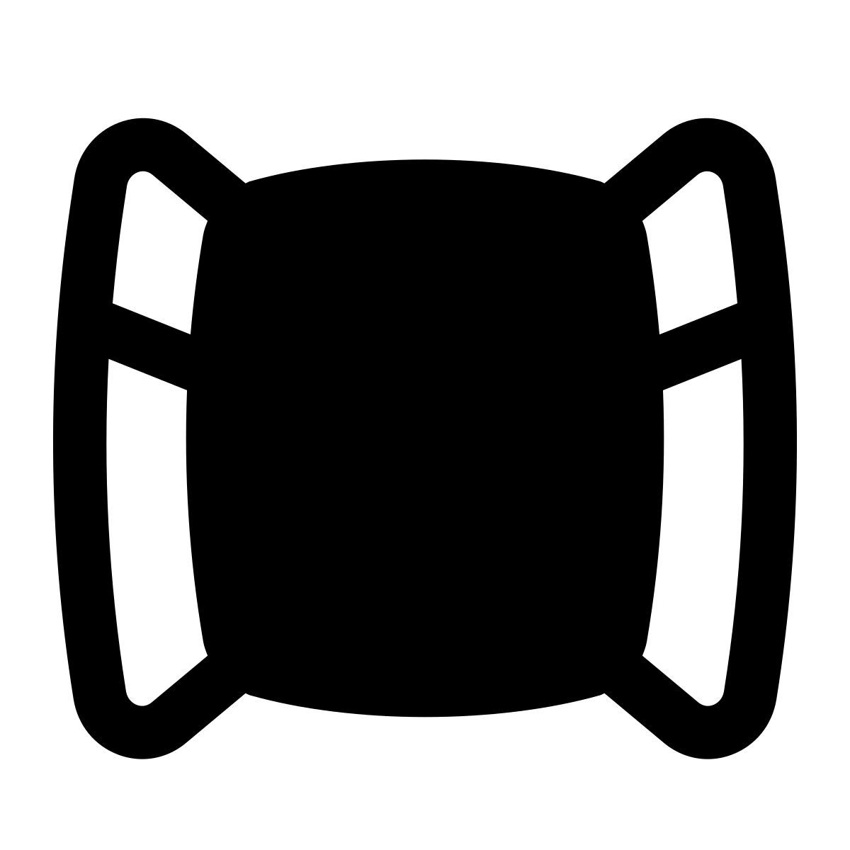puffy filled style open window icon