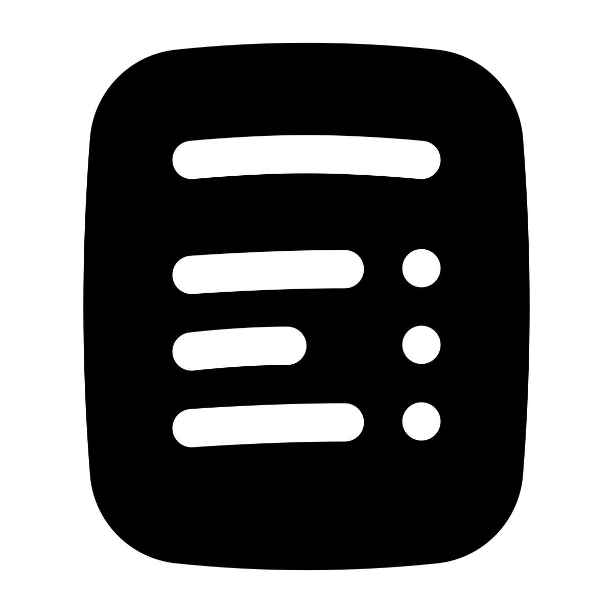 puffy filled style overview icon