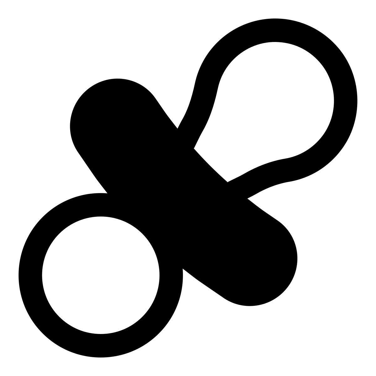 puffy filled style соска icon