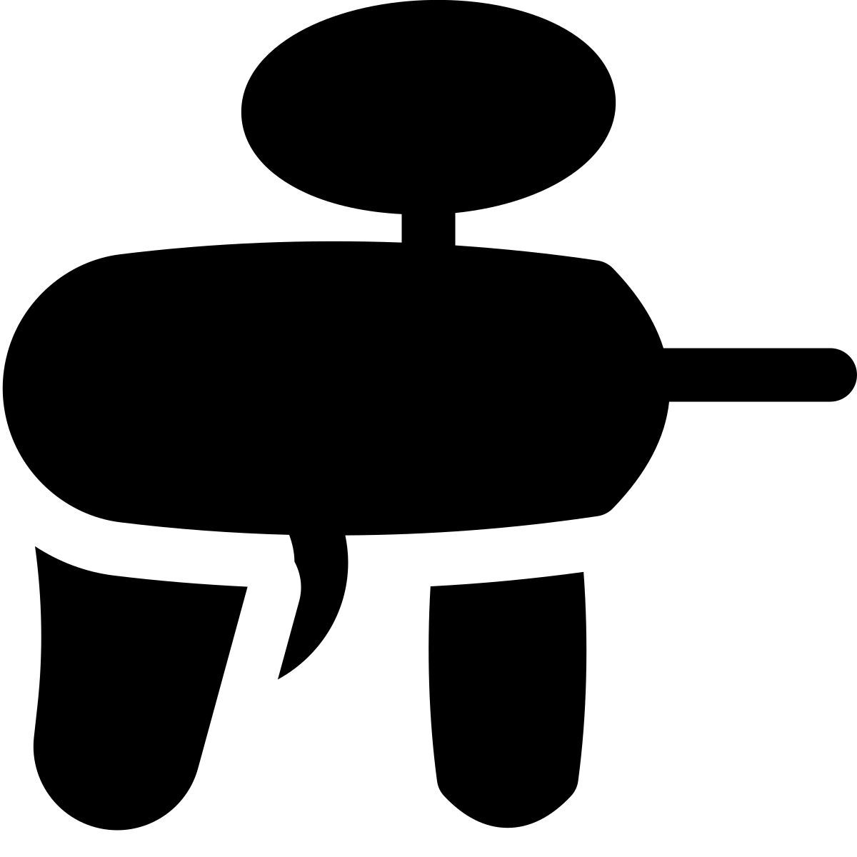 puffy filled style paintballgewehr icon