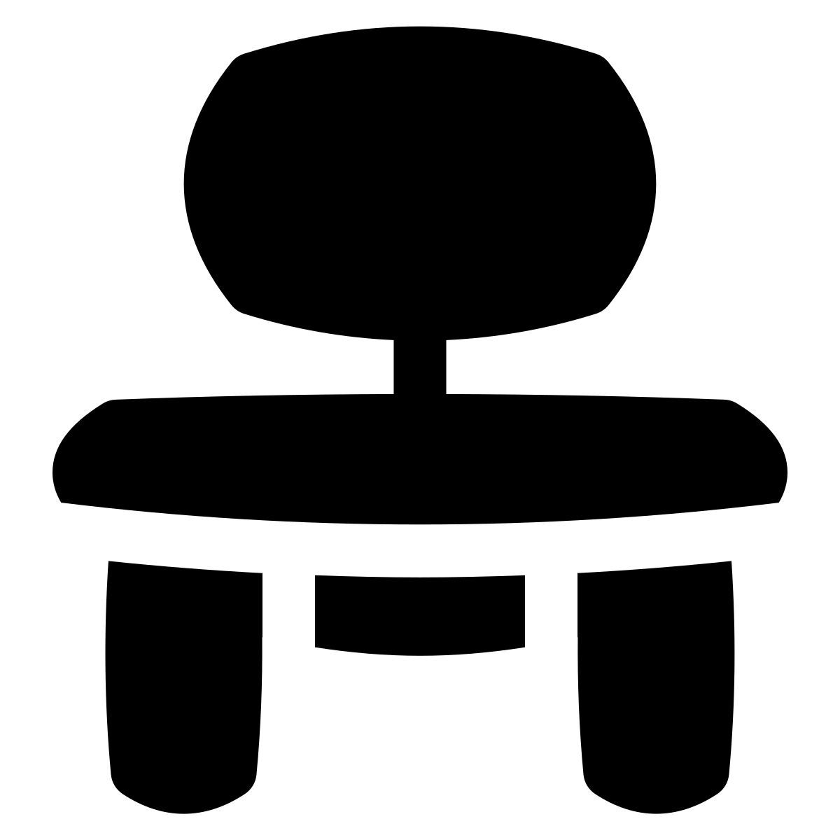 puffy filled style pc auf schreibtisch icon