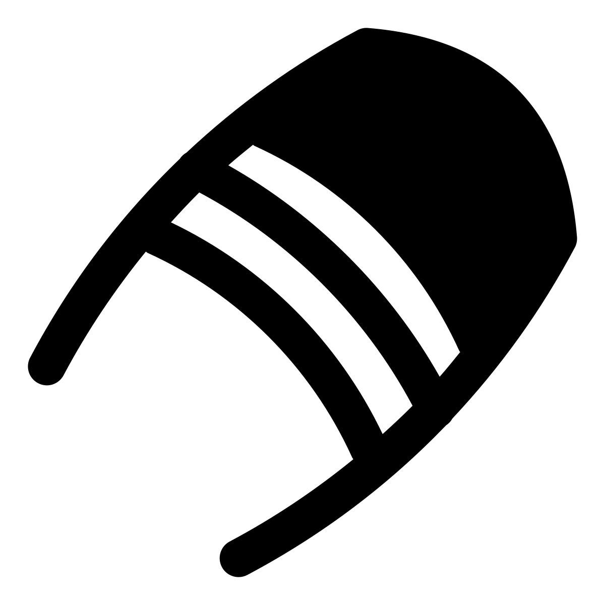 puffy filled style ластик на карандаше icon