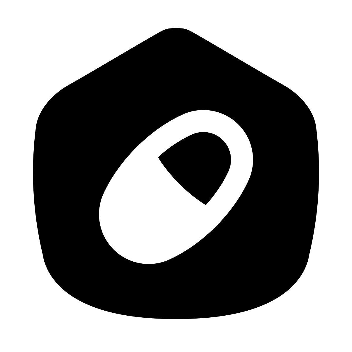 puffy filled style apotheke shop icon