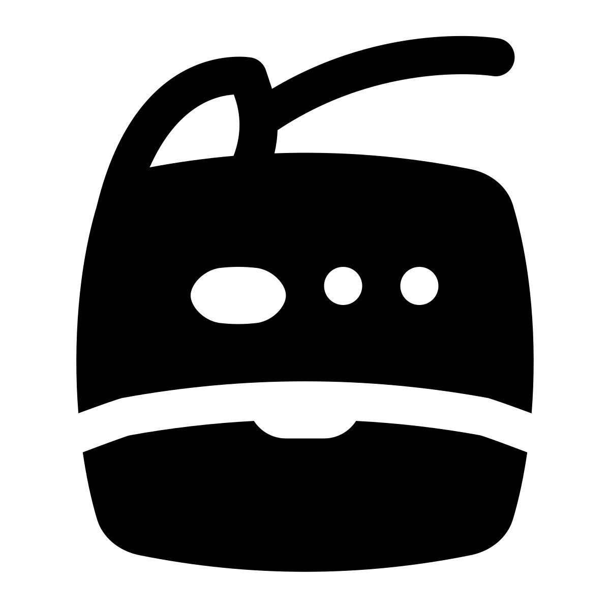 puffy filled style fotocopiadora icon