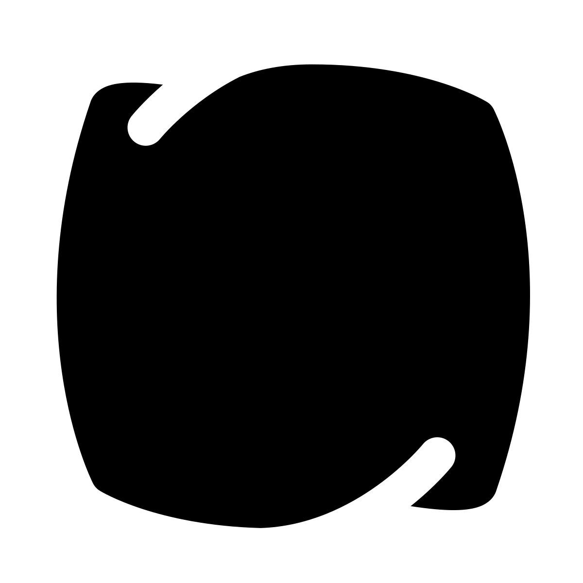 puffy filled style almohada icon